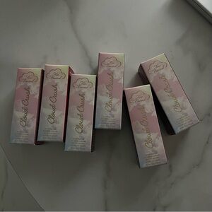 LOT!! NWT Too Faced Cloud Crush Whipped Lip & Cheek Colors